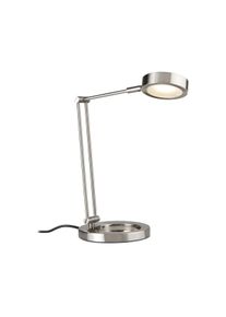Paulmann Licht Paulmann LED Schreibtischleuchte Zed 3000K 359lm 5W Eisen gebürstet (70245)