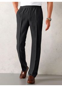 Heren Comfortbroek in zwart ,maat 46, WITT, 100% Polyester