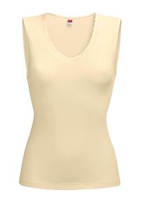 Conta Dames Hemd in wolwit ,maat 40, Witt, 60% Scheerwol, 40% Polyacryl