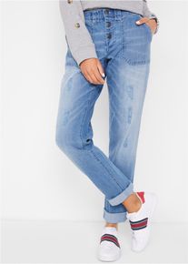 Jeans boyfriend elasticizzati e confortevoli, Blu, Taglia 40, bonprix