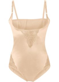 Body con effetto modellante forte, Beige, Taglia 42, bonprix