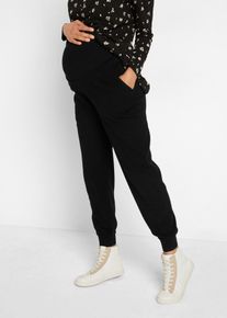 Pantaloni prémaman in maglina morbida, Nero, Taglia 42/44 (S), bonprix