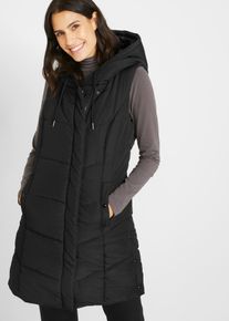 Gilet trapuntato in poliestere riciclato - Nero - Taglia 48 - bonprix