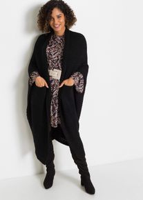 Cardigan lungo - Nero - Taglia 46/48 (M) - bonprix