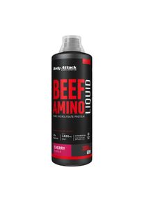 Body Attack Sports Nutrition Body Attack Beef Amino Liquid, 1000 ml Flasche, Cherry