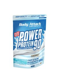 Body Attack Sports Nutrition Body Attack Power Protein 90, 500 g Beutel, Coconut Cream