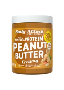 Body Attack Sports Nutrition Body Attack Protein Peanut Butter, 1000 g Dose, Creamy