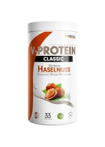 ProFuel veganes V-Protein Pulver, 1000 g Dose, Haselnuss