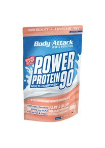 Body Attack Sports Nutrition Body Attack Power Protein 90, 500 g Beutel, Strawberry White Choc