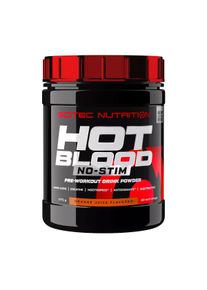 Scitec Nutrition Hot Blood No-Stim, 375 g Dose, Orange Juice