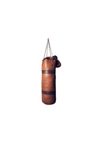 Forma Fisico Retro-Vintage Boxsack Leon, 2 Streifen Braun