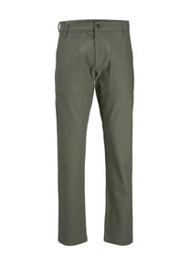 Jack & Jones JACK & JONES, Mænd, Lærredsbukser 'Royal Workwear', Oliven, Størrelse 28