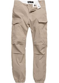 Vintage Industries Conner, spodnie cargo , kolor: beżowy , rozmiar: L
