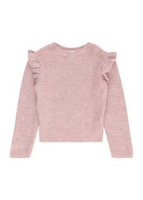 ABOUT YOU Sweter 'Emmy' dla dziewczynek różowy pudrowy / różany Rozmiar 86-92
