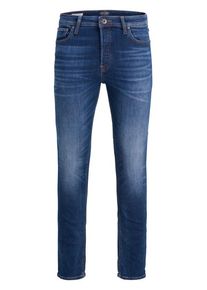 Jack & Jones Nadměrná velikost: Jack & Jones, Džíny s pěti kapsami v sepraném vzhledu Modrá