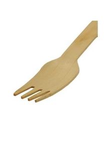 Tenedor de madera 16cm (1000Uds)