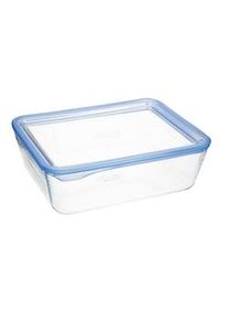 pyrex Pure Glass - Recipiente Rectangular Hermético 19X14X5Cm - 0,8L