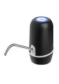 NK Dispensador de Agua - Dispensador Automático, Carga USB, Dosificador de Acero, sin BPA, 1200mAh, para Garrafas y Botellas - Color Negro