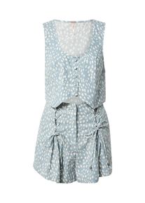 Free People Hosenanzug Damen taubenblau / weiß Größe 32