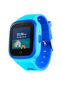 Smartwatch Niceboy Watch Kids Patrol, Display IPS 1.44inch, GPS, SIM, WiFi, SOS, apeluri video, aplicatie mobila, Waterproof IP67 (Albastru)