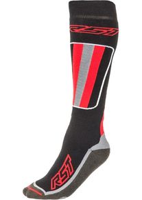 RST Tour Tech, functional socks , color: Black/Grey/Red , size: S