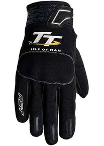 RST IOM TT Team Evo, gloves , color: Black/White , size: 10