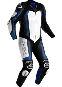 RST Pro Evo Airbag, leren pak 1st. geperforeerd , kleur: Zwart/Wit/Blauw , maat: XS
