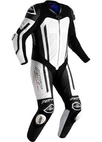 RST Pro Evo Airbag, leren pak 1st. geperforeerd , kleur: Wit/Zwart/Wit , maat: L