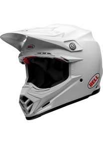 Bell Moto-9S Flex Solid, casco a croce , colore: Bianco , dimensione: XL
