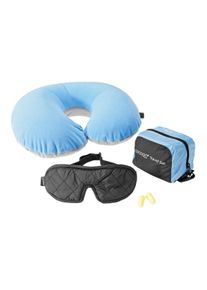 Cocoon Ultralight Reise-Set, 3-teilig, hellblau/schwarz