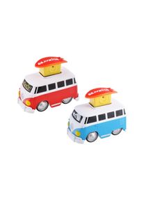 BB Junior Samba Press & Go VW Bus, farblich sortiert