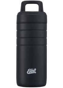 Esbit Majoris Thermobecher mit Isolierverschluss, Edelstahl, 0,45L, schwarz