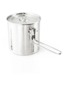 GSI Outdoors Glacier Kochtopf, Edelstahl, 1,1L