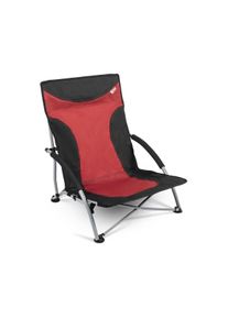 Kampa Sandy Low Strandstuhl, 45x54x67cm, rot/schwarz