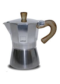 Gnali & Zani Venezia Espressokocher, Aluminium, 6 Tassen
