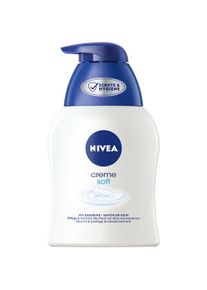 Beiersdorf AG NIVEA Creme Soft Flüssigseife, Handwaschseife mit pflegendem Mandel-Öl, 250 ml - Dispenserflasche