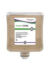 SC Johnson Professional GmbH Solopol® Classic EXTRA Handreiniger, Pastöser Handreiniger mit Reibemittel bei extremen Verschmutzungen, 2000 ml - Kartusche