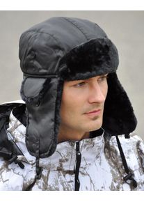 Mil-Tec MA1 Aviator, gorro de pele , cor: Preto , tamanho: XL