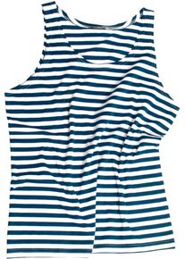 Mil-Tec Marine, tanktop , color: Dark Blue/White , size: 3XL