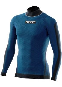 Sixs TS3, functioneel shirt , kleur: Donkerblauw/Zwart , maat: M/L