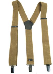 Mil-Tec Military, suspenders , color: Beige (Coyote) , size: One Size