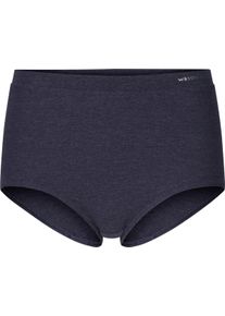 wäschepur Dames Tailleslip 2x marine + 2x donkerrood Maat 40