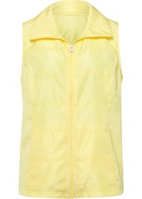 Dames Gilet met ritssluiting citroen Maat 48