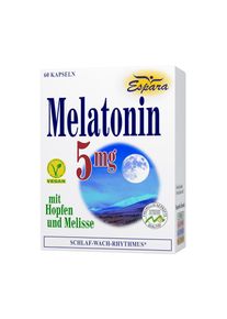 Espara, Melatonin 5mg, 60 Kapseln (920,10 EUR pro kg)
