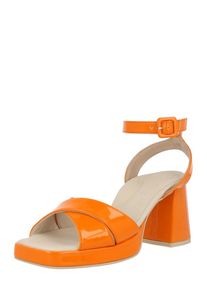 Paul Green Dames Sandalen met riem mandarijn 36
