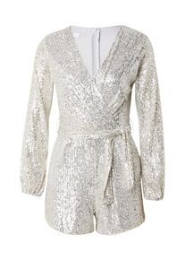 Wal G. Dames Jumpsuit zilver XS