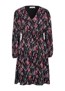 comma, comma casual identity Dames Jurk lichtblauw / rood / zwart / wit 32
