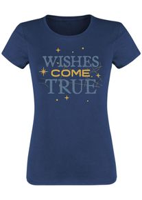Wish - Disney T-shirt - Wishes Come True - S tot XXL - voor Vrouwen - navy
