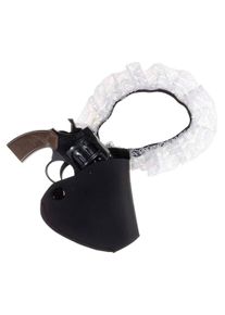 Widmann Jarretière criminelle avec étui et pistolet