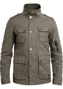 John Doe Explorer, stoffen jas , kleur: donkergroen , maat: 4XL